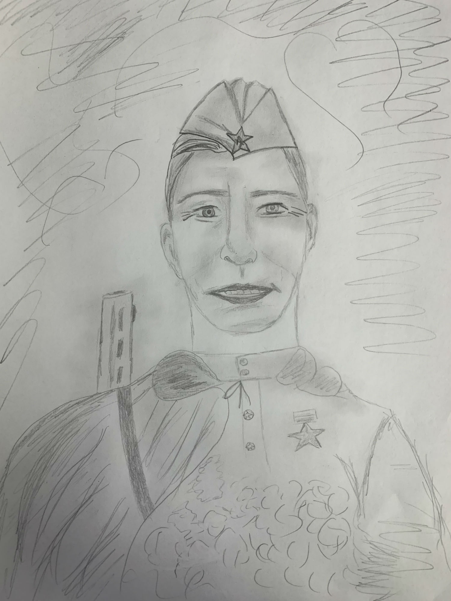 Идет солдат